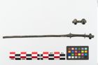 Etikett zu Bronzemehrkopfnadel (NHMW-PRAE-002280)